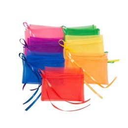 Chustki do tańca z pętelką na paluszek AKSON Zestaw 7 szt. - 45 x 45 cm