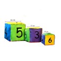 Kostka edukacyjna 10 cm - Cyfry
