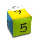 Kostka edukacyjna 15 cm - Cyfry