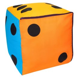 Kostka edukacyjna Tęczowa XXL Kropki