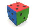 Kostka edukacyjna na rzepy 20 cm