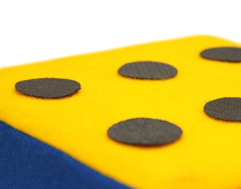 Kostka edukacyjna na rzepy 20 cm