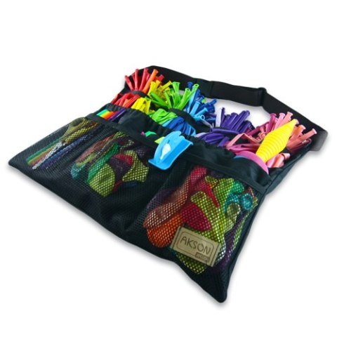 Organizer animatora duży szary z zielonym paskiem