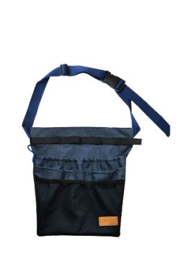 Organizer animatora mały granatowy z granatowym paskiem