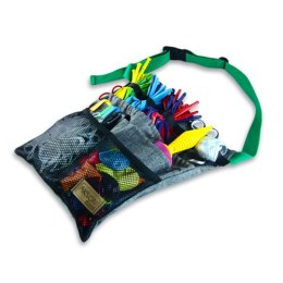 Organizer animatora mały szary z czarnym paskiem