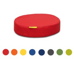 Poduszka EKOSKÓRA bez nadruku 1 sztuka, grubości 6 cm AKSON - POMARAŃCZOWY