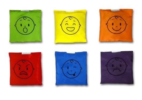 Woreczki gimnastyczne Akson ZESTAW EMOCJE