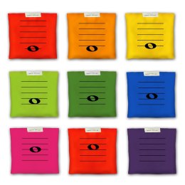 Woreczki gimnastyczne Akson ZESTAW NUTKI na pięciolinii