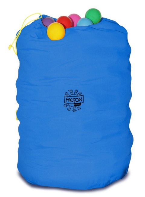 Worek na piłki suchy basen duży- niebieski