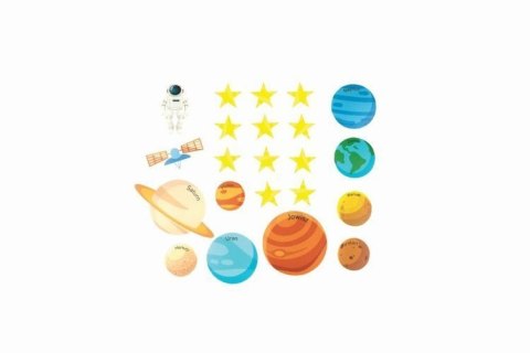 Zestaw Chusta Edukacyjna Układ Słoneczny AKSON + 21 elementów