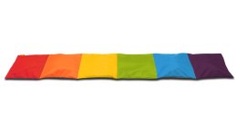 Chodnik Sensoryczny z kieszeniami 210 cm - TĘCZOWY