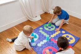 Mata Animacyjna XL Gra planszowa Chińczyk AKSON - 100x100