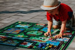 Mata Animacyjna MIASTO 100 cm