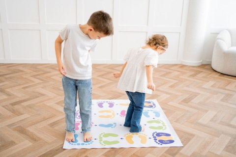 Mata Animacyjna Skaczące Stópki KWADRAT 1x1m