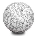 Piłka Balonowa do kolorowania JEDNOROŻCE 30 cm