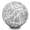 Piłka Balonowa do kolorowania WRÓŻKI 30 cm