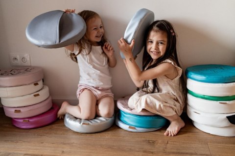 Poduszka ekoskóra z serii LITTLE PRINCESS 1 szt. 6 cm AKSON - GWIAZDKA