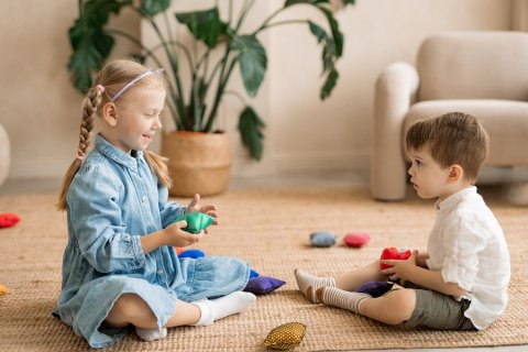 Woreczek gimnastyczny Sensoryczny Jasnozielony ekoskóra 1 szt.