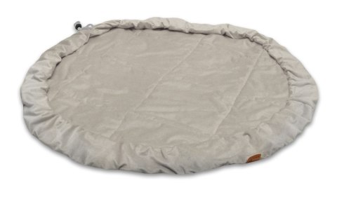 Worek mięciutka mata na zabawki 3w1 wzór GWIAZDKI - SZARY