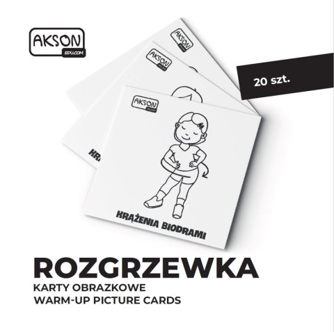 Karty obrazkowe ROZGRZEWKA 20 szt.