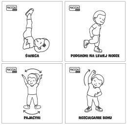 Karty obrazkowe ROZGRZEWKA 20 szt.