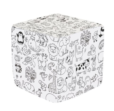 Kostka do kolorowania ZWIERZĄTKA