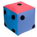 Kostka edukacyjna 15 cm Pastelowa - Kropki