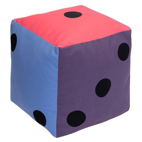 Kostka edukacyjna 15 cm Pastelowa - Kropki