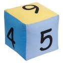 Kostka edukacyjna Pastelowa 20 cm Cyfry