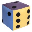 Kostka edukacyjna Pastelowa 20 cm Kropki