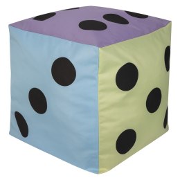 Kostka edukacyjna pastelowa XXL Kropki