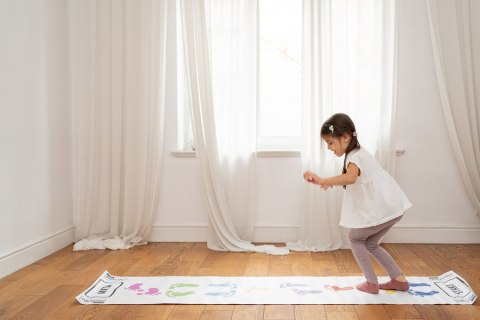 Mata Animacyjna Skaczące Stópki LATO kraby 50x300 cm