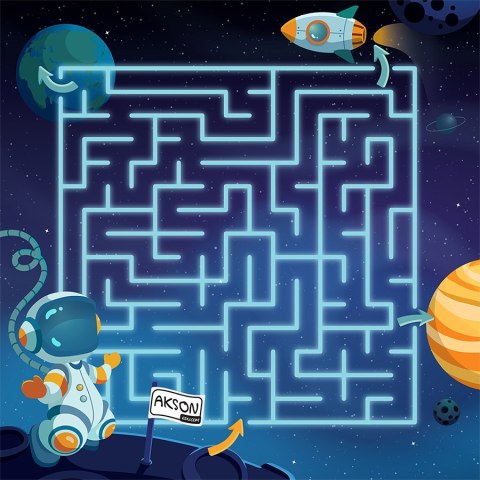 Mata Animacyjna gra LABIRYNT 100 cm