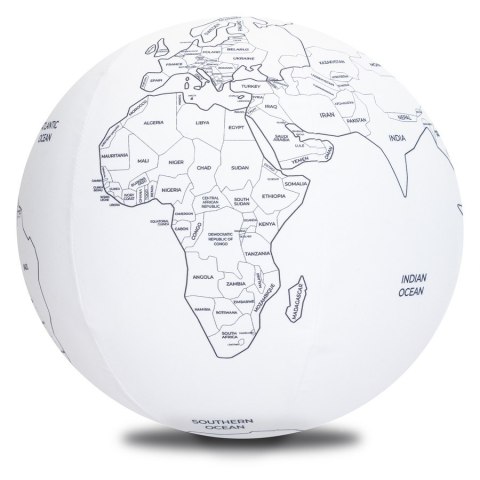 Piłka Balonowa Globus Państwa Świata do kolorowania ENG