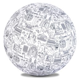 Piłka Balonowa do kolorowania XXL Akson seria miasta: POZNAŃ