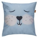 Poduszka seria Leśne Zwierzątka ZAJĄC niebieska 1 szt.
