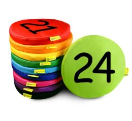 Poduszki EKOSKÓRA zestaw Liczby 21-30 AKSON