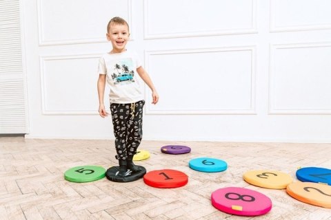 Poduszki KODURA 3 cm zestaw Liczby 21-30 zestaw 10 szt. AKSON