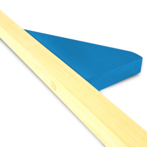 Szczudła drewniane cyrkowe małe NIEBIESKIE 140 cm dla dzieci