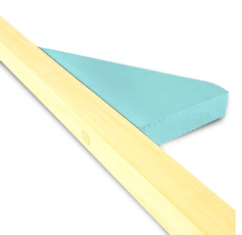 Szczudła drewniane cyrkowe małe pastelowe MIĘTOWE 140 cm dla dzieci