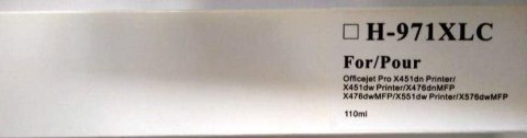 H-971XL C Orink zamiennik do HP971XL (CN626AE)