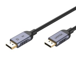 Kabel DisplayPort 1.4 Unitek C1628GY01-1.5M, 8K@60Hz, 4K@240Hz, 1,5m