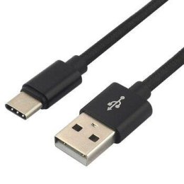 Kabel USB-A - USB-C everActive CBB-0.3CB 0,3m czarny