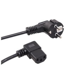 Kabel zasilający kątowy Maclean MCTV-804 3 pin 5m wtyk EU
