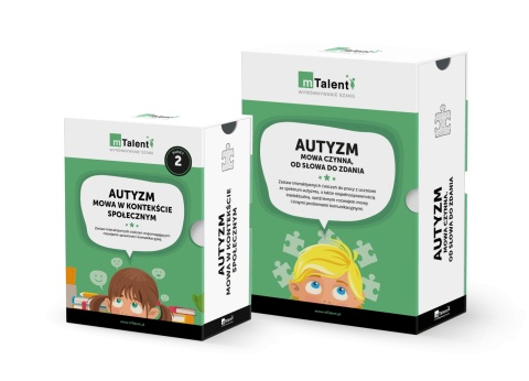 MTalent Autyzm.Mowa czynna, od słowa do zdania + mTalent Autyzm. Mowa w kontekście społecznym cz.2