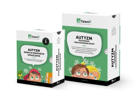 MTalent Autyzm. Rozumienie i naśladowanie mowy + mTalent Autyzm. Mowa w kontekście społecznym cz.1