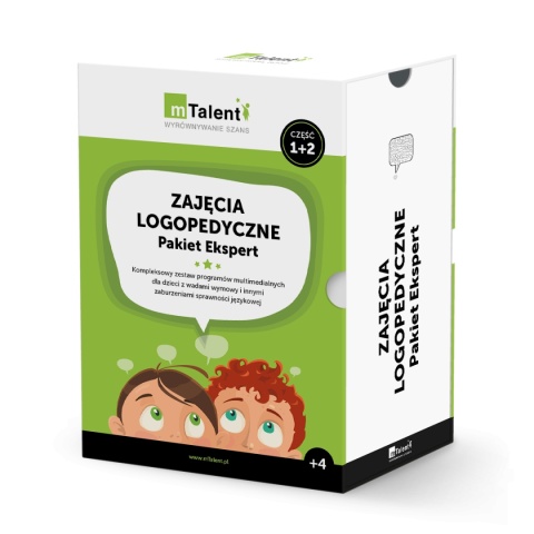 MTalent Zajęcia logopedyczne Pakiet Ekspert
