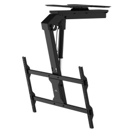 Uchwyt elektryczny do TV Maclean MC-109 T, sufitowy, obsługa Tuya, max. VESA 800x400, reg. w poz. +90°~-90°, dla TV 43-86