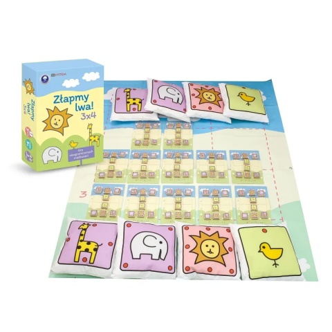 Złapmy lwa 3x4! Zestaw szkolno-przedszkolny
