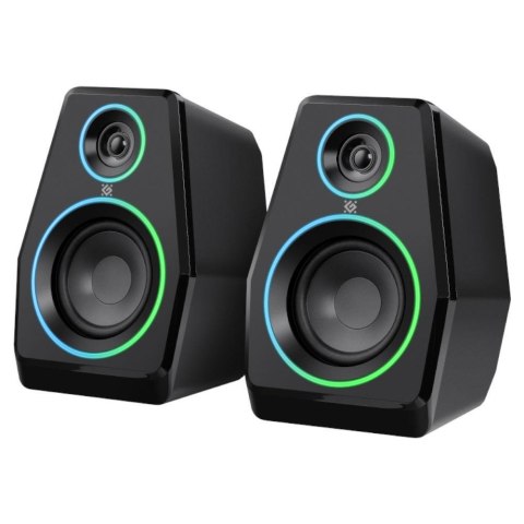 Głośniki Defender SOLAR 10 2.0 10W Bluetooth USB podświetlenie RGB